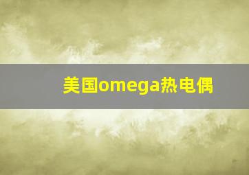 美国omega热电偶