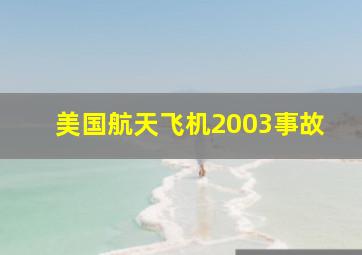 美国航天飞机2003事故