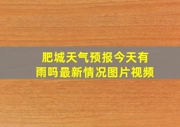 肥城天气预报今天有雨吗最新情况图片视频