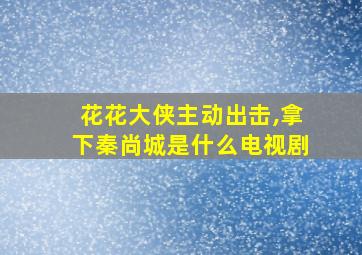 花花大侠主动出击,拿下秦尚城是什么电视剧