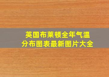 英国布莱顿全年气温分布图表最新图片大全