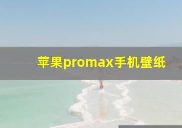 苹果promax手机壁纸