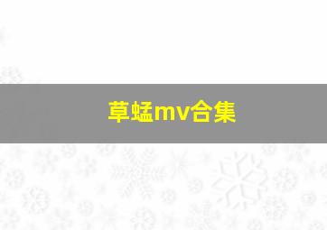 草蜢mv合集