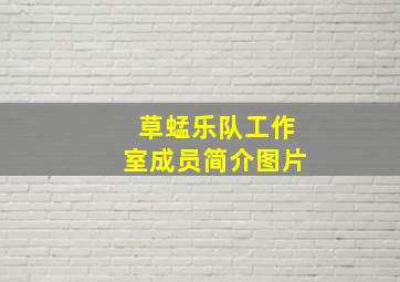 草蜢乐队工作室成员简介图片