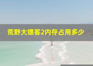 荒野大镖客2内存占用多少