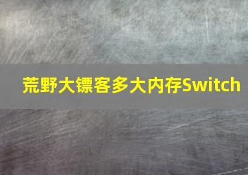 荒野大镖客多大内存Switch