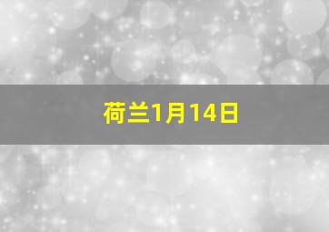 荷兰1月14日