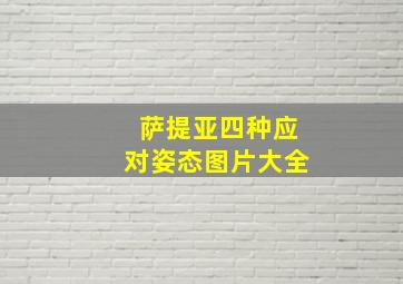 萨提亚四种应对姿态图片大全