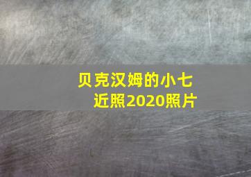 贝克汉姆的小七近照2020照片