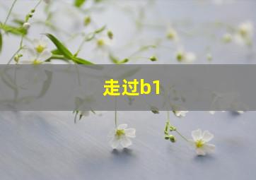 走过b1