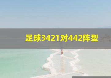 足球3421对442阵型