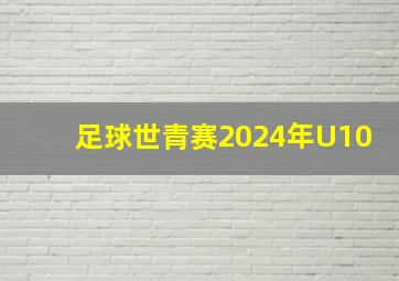 足球世青赛2024年U10