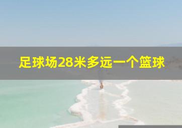 足球场28米多远一个篮球