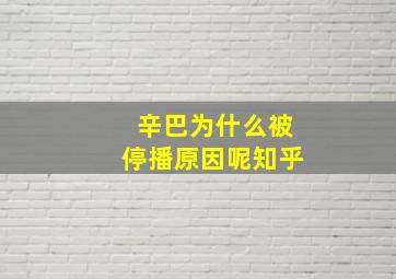 辛巴为什么被停播原因呢知乎