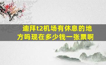 迪拜t2机场有休息的地方吗现在多少钱一张票啊