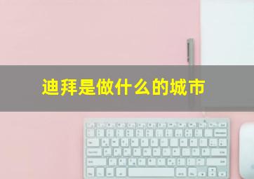 迪拜是做什么的城市