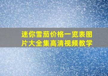 迷你雪茄价格一览表图片大全集高清视频教学