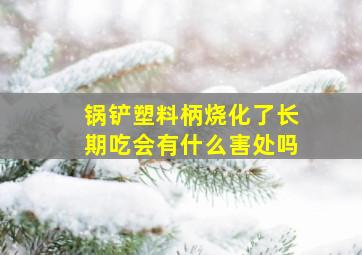 锅铲塑料柄烧化了长期吃会有什么害处吗