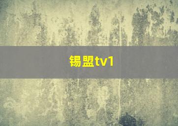 锡盟tv1