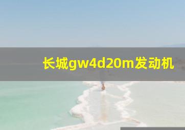 长城gw4d20m发动机