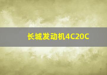 长城发动机4C20C