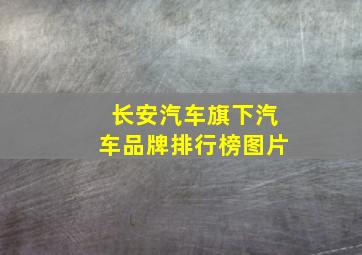 长安汽车旗下汽车品牌排行榜图片