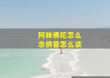 阿咪佛陀怎么念拼音怎么读