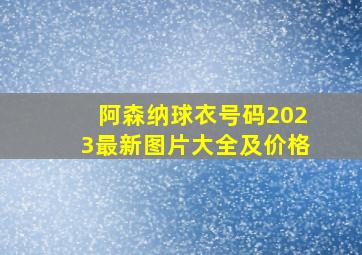 阿森纳球衣号码2023最新图片大全及价格