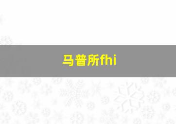 马普所fhi