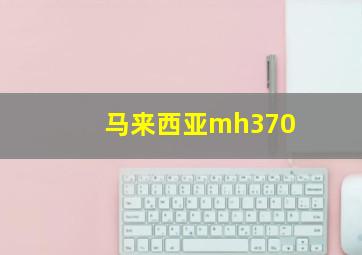 马来西亚mh370