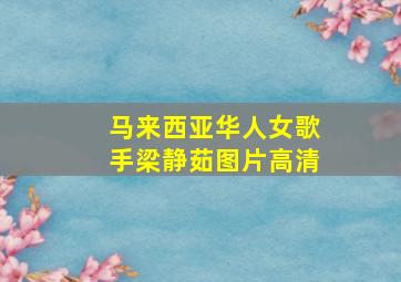 马来西亚华人女歌手梁静茹图片高清