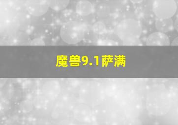 魔兽9.1萨满