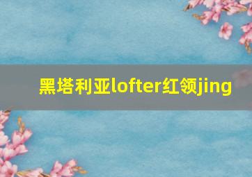 黑塔利亚lofter红领jing