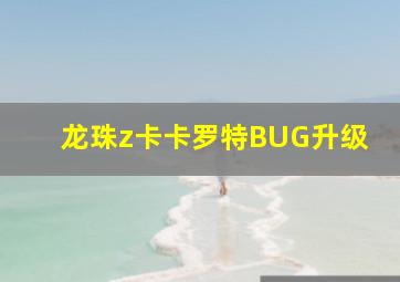 龙珠z卡卡罗特BUG升级