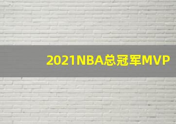 2021NBA总冠军MVP