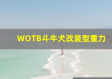 WOTB斗牛犬改装型重力