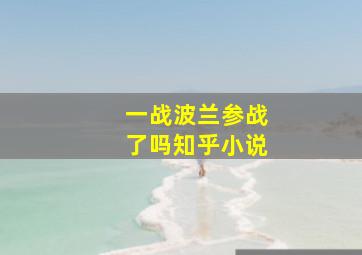 一战波兰参战了吗知乎小说