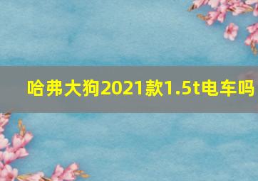 哈弗大狗2021款1.5t电车吗