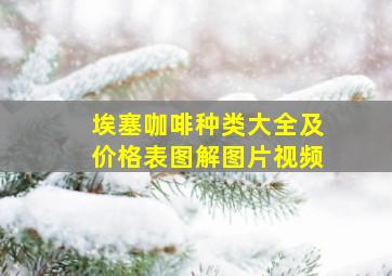 埃塞咖啡种类大全及价格表图解图片视频