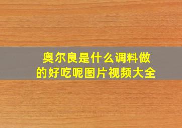 奥尔良是什么调料做的好吃呢图片视频大全