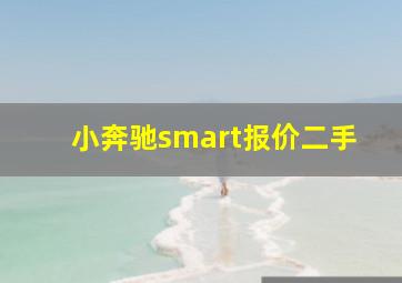 小奔驰smart报价二手