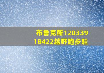 布鲁克斯1203391B422越野跑步鞋