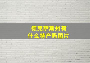 德克萨斯州有什么特产吗图片