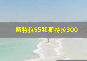 斯特拉95和斯特拉300