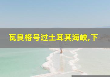 瓦良格号过土耳其海峡,下