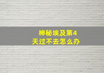 神秘埃及第4天过不去怎么办