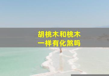 胡桃木和桃木一样有化煞吗