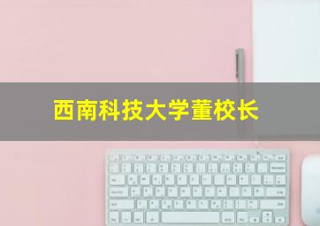 西南科技大学董校长