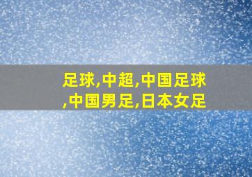 足球,中超,中国足球,中国男足,日本女足