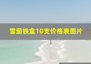 雪茄铁盒10支价格表图片